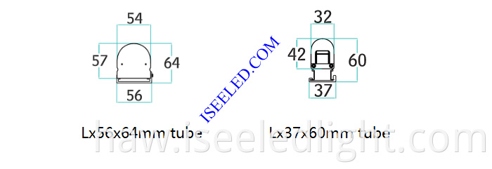 LED Linear Tube Size